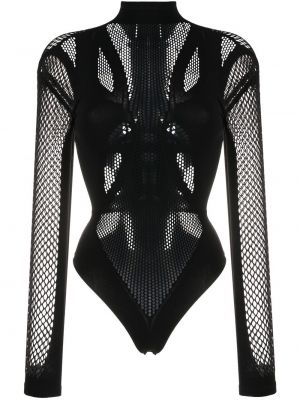 Mesh body The Attico schwarz