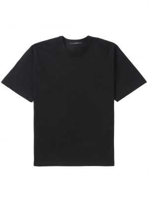Bavlnené tričko s potlačou Roar čierna