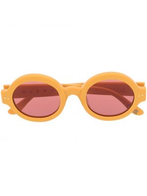 Printti silmälasit Marni Eyewear oranssi