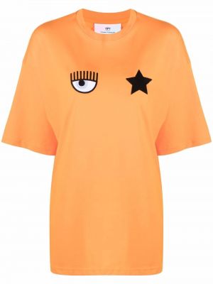 T-shirt Chiara Ferragni orange