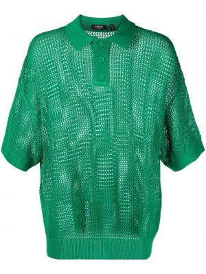 Polo en tricot Five Cm vert