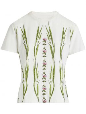 T-shirt en coton Giambattista Valli blanc