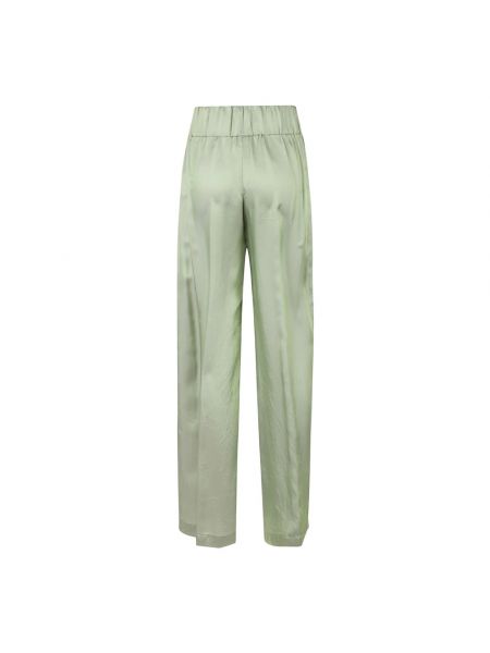 Pantalones anchos Aspesi verde