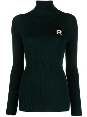 Вълнен пуловер Rochas зелено