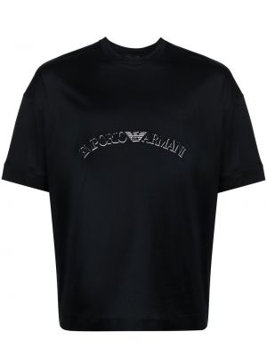 T-shirt Emporio Armani blå