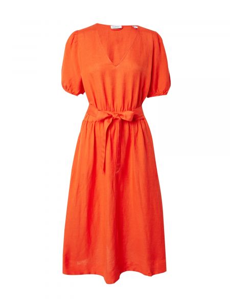 Dolga obleka Esprit oranžna