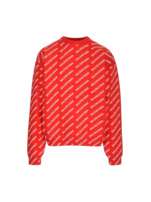 Sweter Balenciaga, czerwony