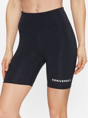 Slim fit sport rövidnadrág Converse fekete