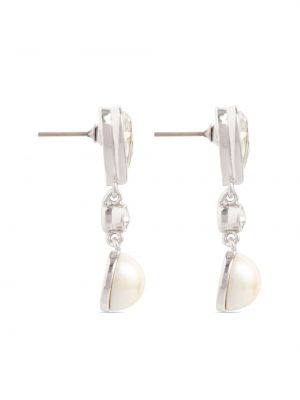 Boucles d'oreilles avec perles Susan Caplan Vintage blanc