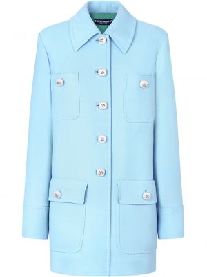 Abrigo con botones Dolce & Gabbana azul