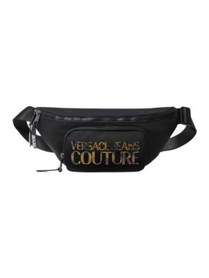 Pasek Versace Jeans Couture czarny
