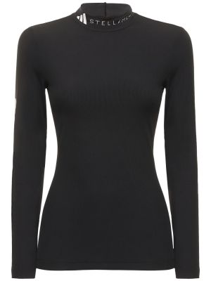 Košile s dlouhými rukávy Adidas By Stella Mccartney černá