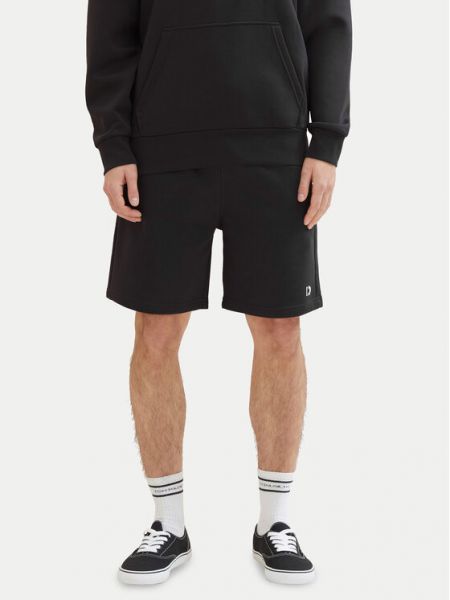 Voľné priliehavé športové šortky Tom Tailor Denim sivá