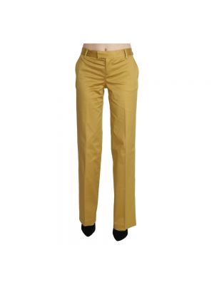 Pantalon droit Just Cavalli jaune
