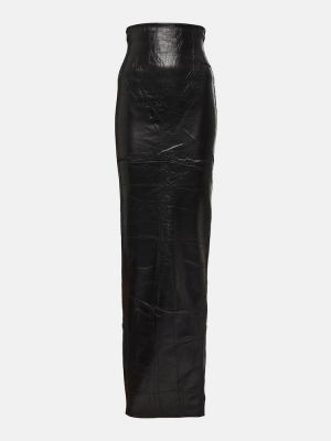 Traper suknja Rick Owens crna