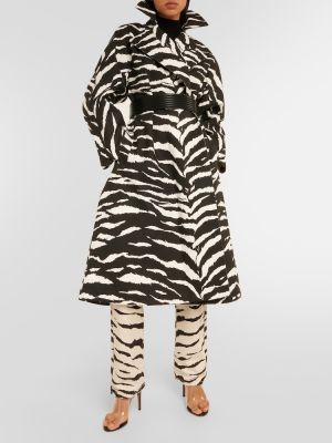 Blugi cu imagine cu model zebră Alaïa