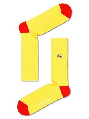 Чорапи Happy Socks жълто