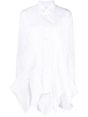 Asymmetrische hemd ausgestellt Comme Des Garçons Shirt weiß