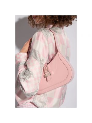 Bolsa de hombro Versace rosa