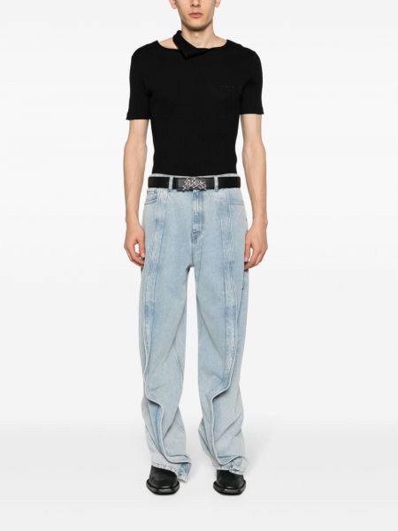 Skinny jeans aus baumwoll Y/project blau