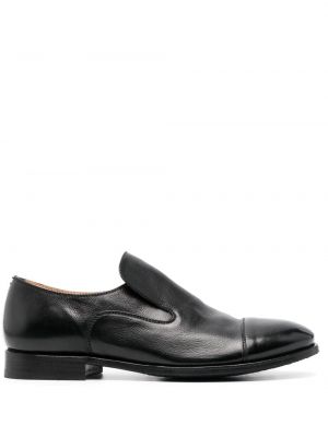 Pantofi loafer din piele Alberto Fasciani negru