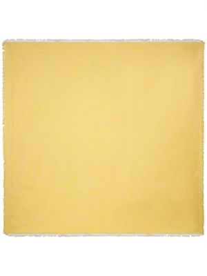 Žakarda kokvilnas šalle ar lāsīšu rakstu Etro dzeltens