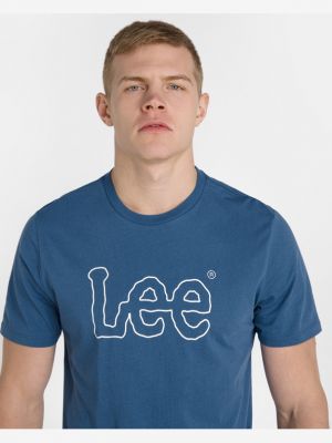 Tricou Lee albastru