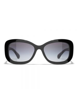 Sonnenbrille Chanel schwarz