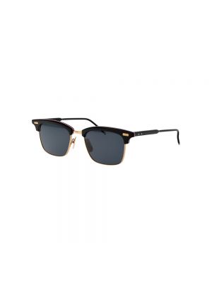 Gafas de sol elegantes Thom Browne negro