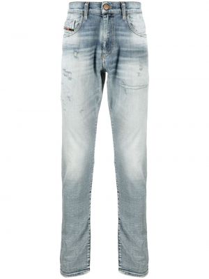 Slank stretch jeans Diesel blå