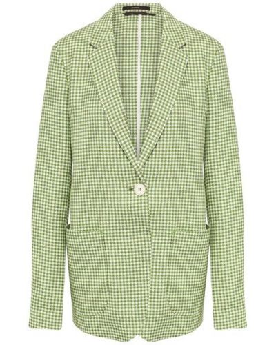 Шерстяной пиджак Windsor, зеленый