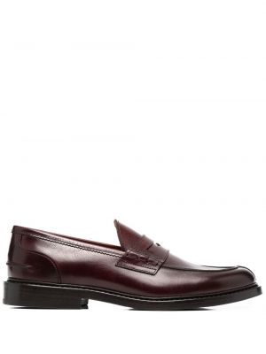 Loafers bez podpatku Brunello Cucinelli červené