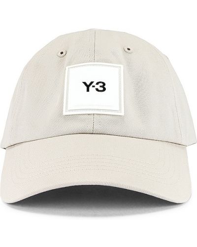 Hnědá kšiltovka Y-3 Yohji Yamamoto