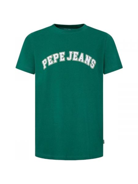 Tričko Pepe Jeans zelená