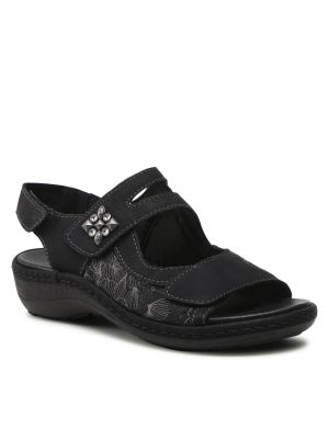 Sandały Remonte czarne