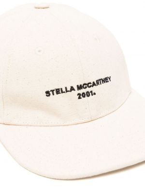 Kšiltovka s výšivkou Stella Mccartney bílá