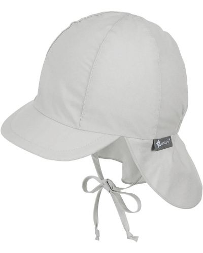 Jednofarebný bavlnený klobúk s aplikáciou Sterntaler
