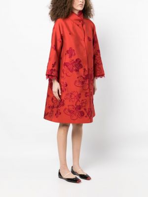 Krajkový kabát Shiatzy Chen červený