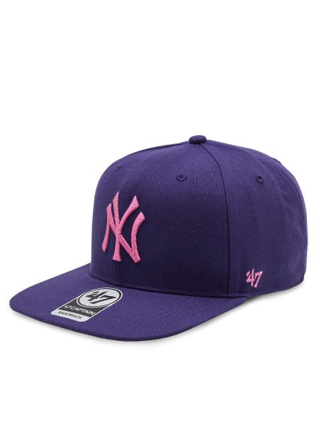 Kepurė su snapeliu 47 Brand violetinė