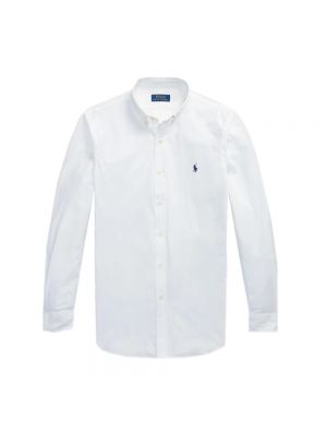 Koszula na guziki slim fit puchowa Ralph Lauren biała