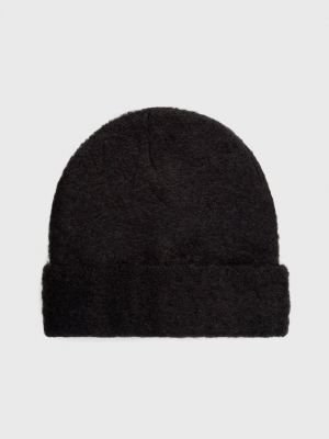 Dzianinowa czapka Answear Lab czarna