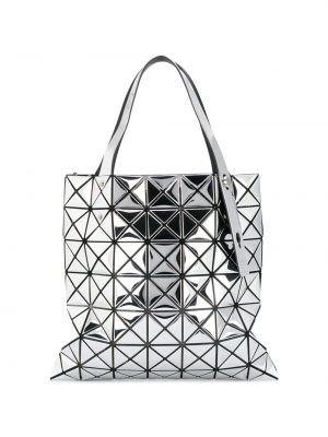 Rund bag Bao Bao Issey Miyake sølv