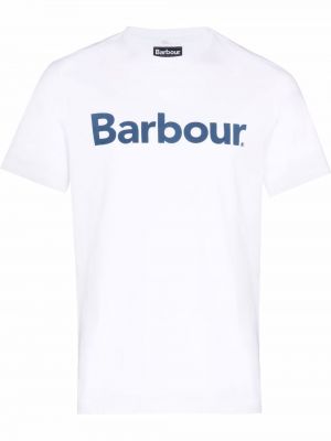 T-shirt Barbour vit