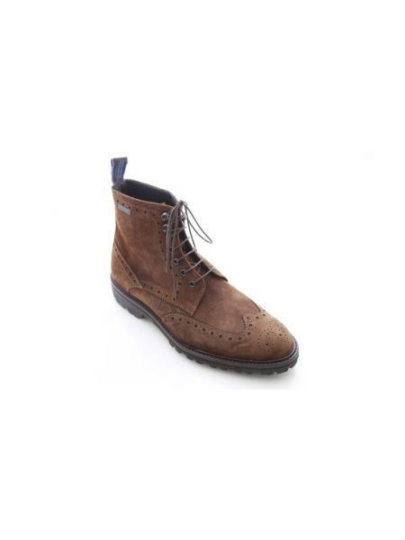 Zapatos brogues de ante clasicos Van Bommel marrón