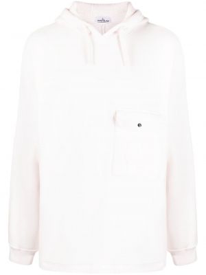 Brodert hettegenser Stone Island rosa