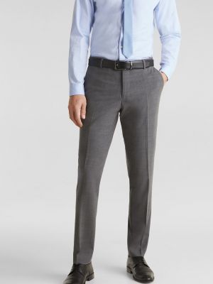Элегантные брюки Esprit серые