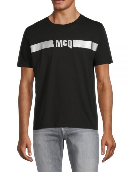 Черная футболка Mcq Alexander Mcqueen