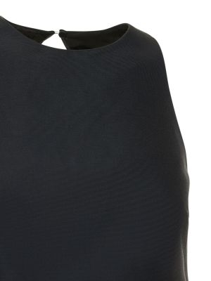 Crop top bawełniany Rosie Assoulin czarny