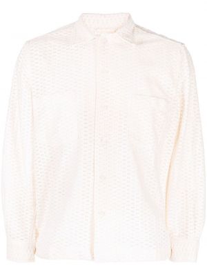 Siuvinėta marškiniai Bode balta