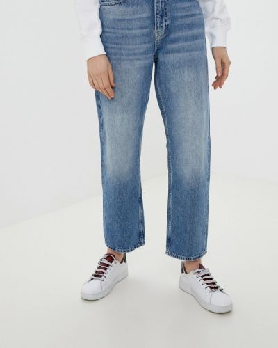 Прямые джинсы Calvin Klein Jeans, голубые